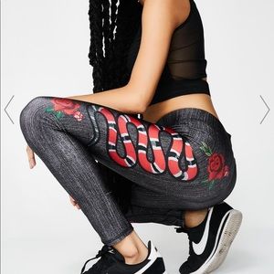 Terez Snake Charmer Leggings